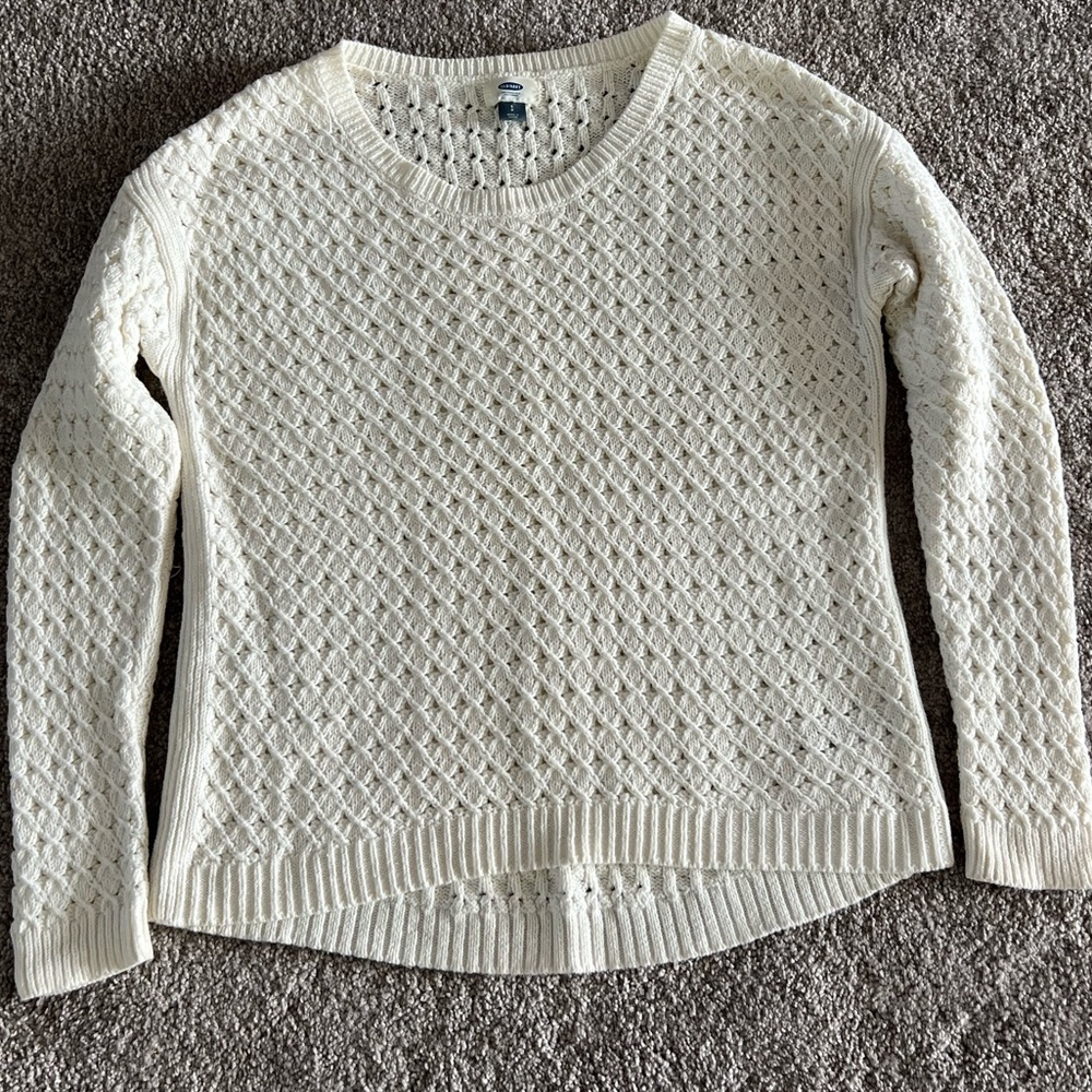 Chunky knit sweater